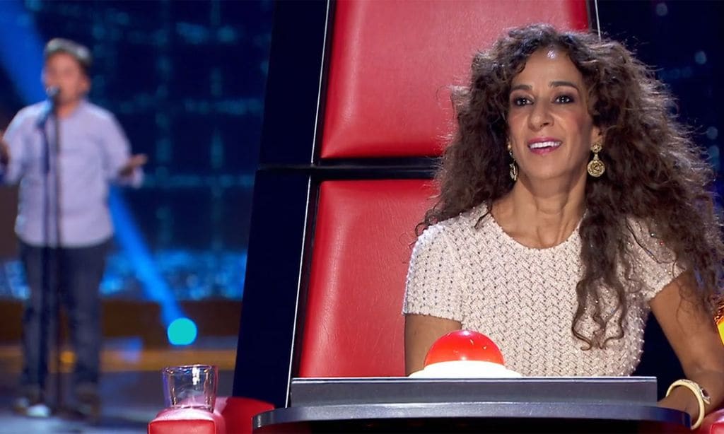 El 'lapsus' de Rosario Flores sobre el escenario de 'La Voz Kids'