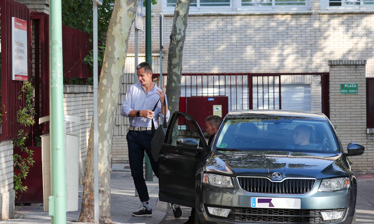 Iñaki Urdangarin, en su primera salida de la prisión para hacer tareas de voluntariado