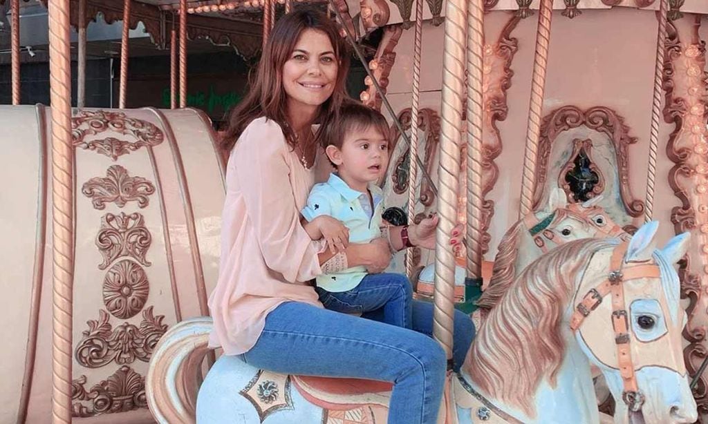 ¡De tal palo, tal astilla! El hijo de María José Suárez posa como un profesional