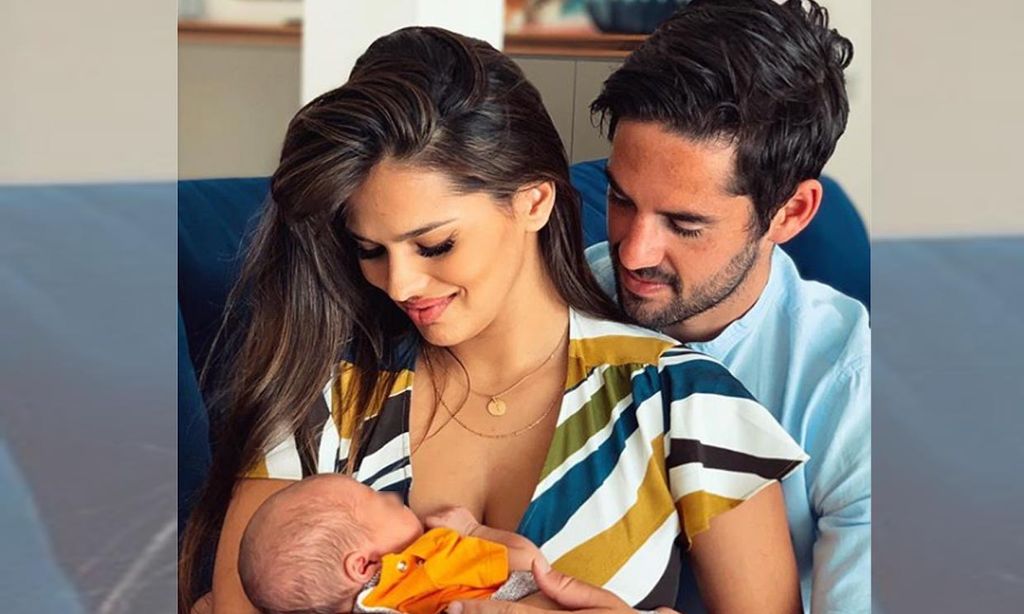 El entrenamiento de Isco Alarcón con Sara Sálamo y su hijo Theo