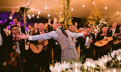Feliciano López y el momento 'tocando el cielo' en su boda con Sandra Gago