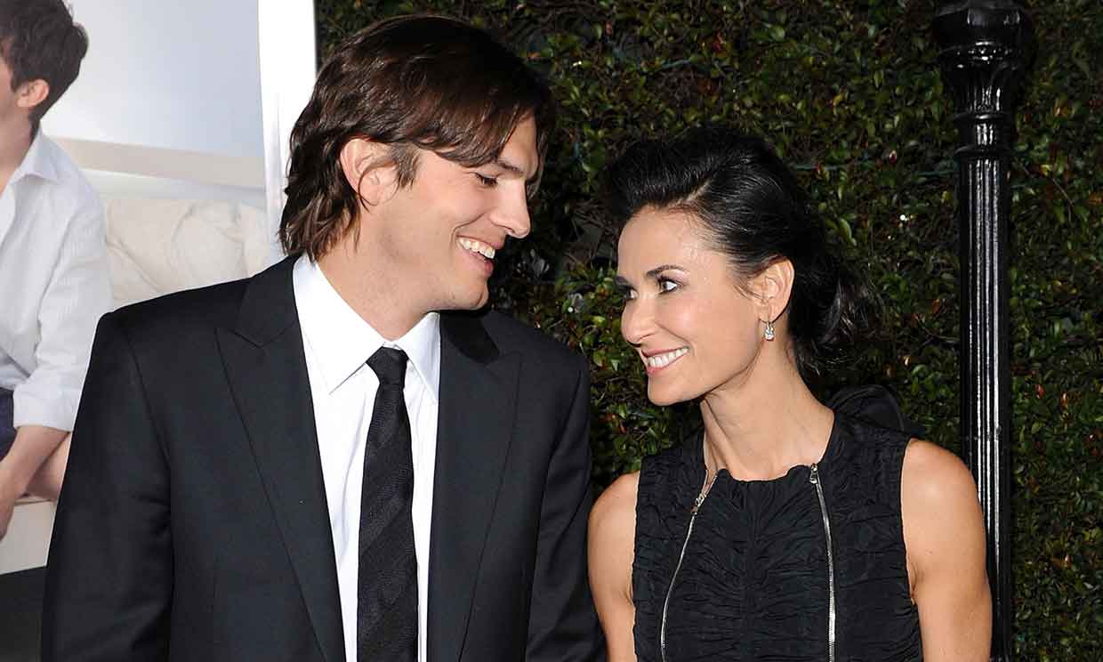 La sutil reacción de Ashton Kutcher al libro de memorias de Demi Moore