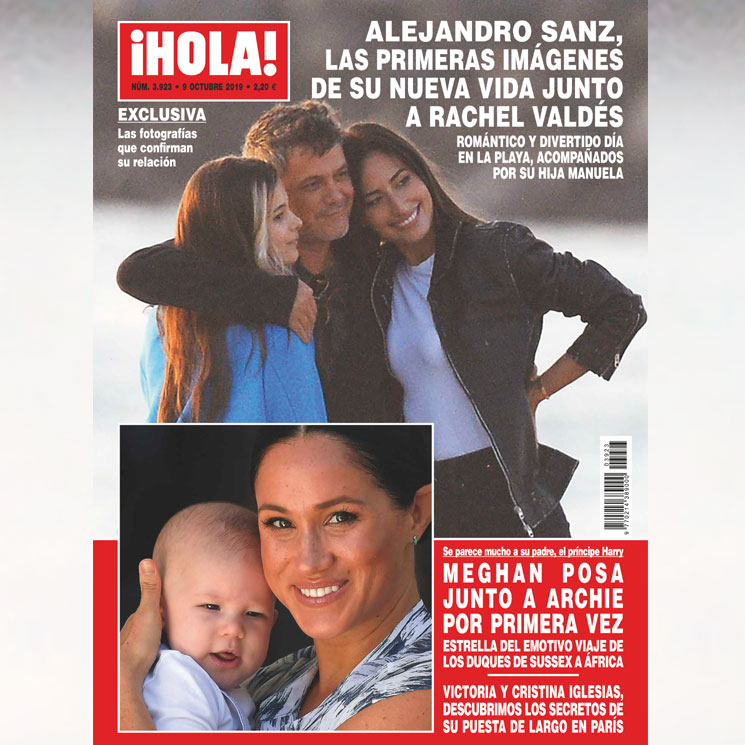 Exclusiva en ¡HOLA!: Alejandro Sanz, las primeras imágenes de su nueva vida junto a Rachel Valdés