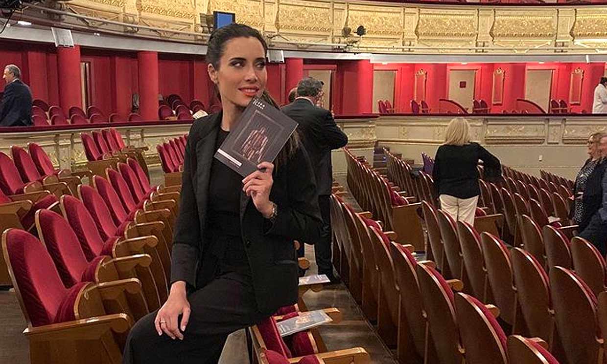 Una roquera en la ópera, la noche más sofisticada de Pilar Rubio 
