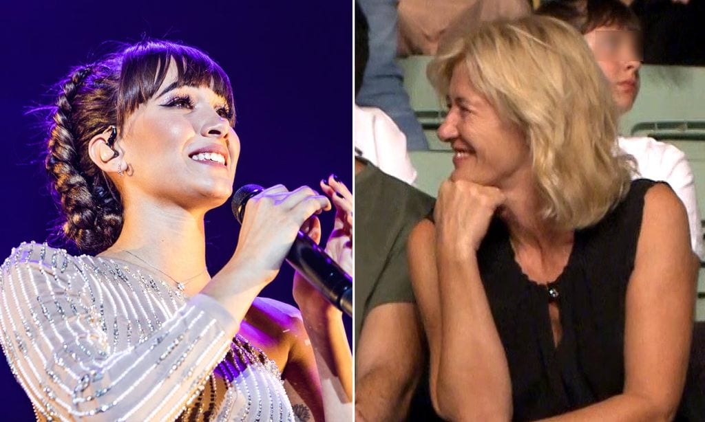 Ana Duato, una fan más en el concierto de su nuera, Aitana
