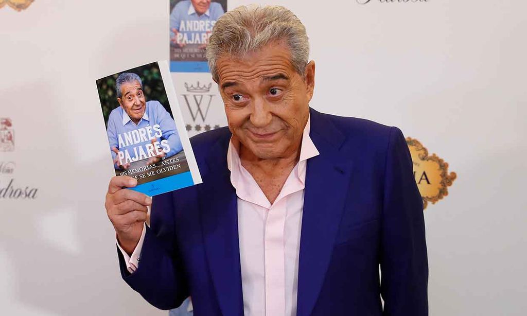 Andrés Pajares presenta su libro de memorias y revela el momento más duro de su vida