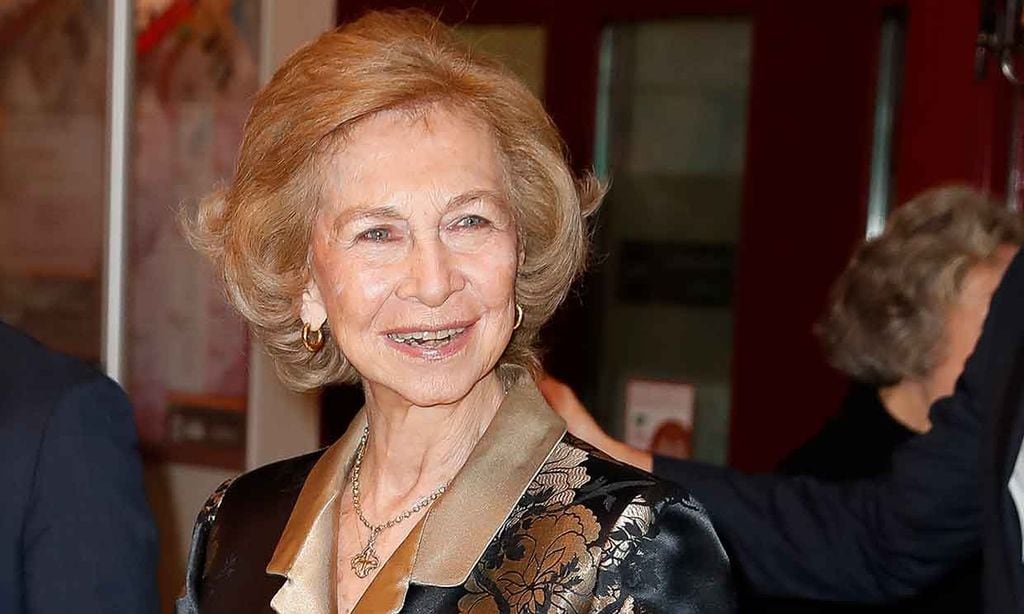 Doña Sofía asiste a un concierto en Madrid antes del gran día de la princesa Leonor en Oviedo