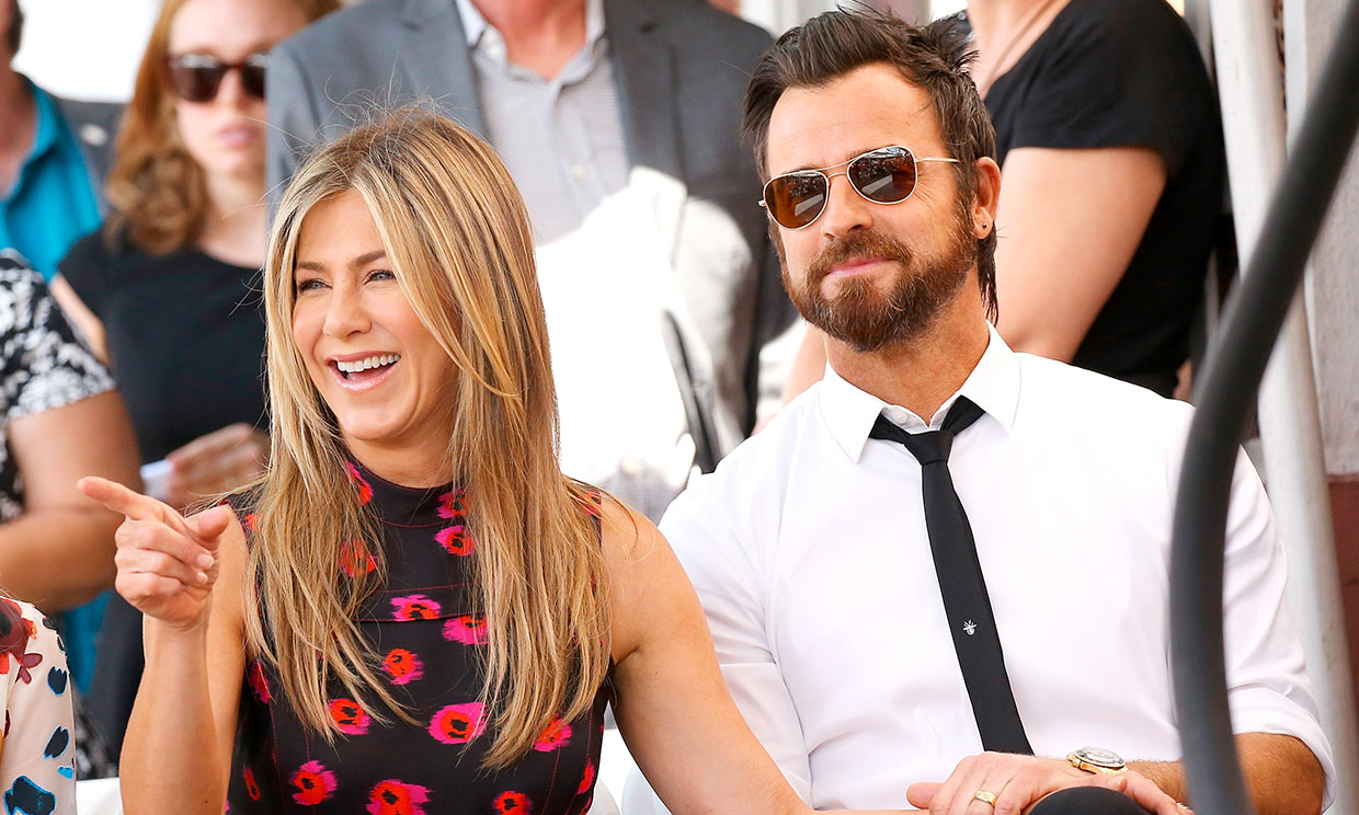 Justin Theroux y Jennifer Aniston