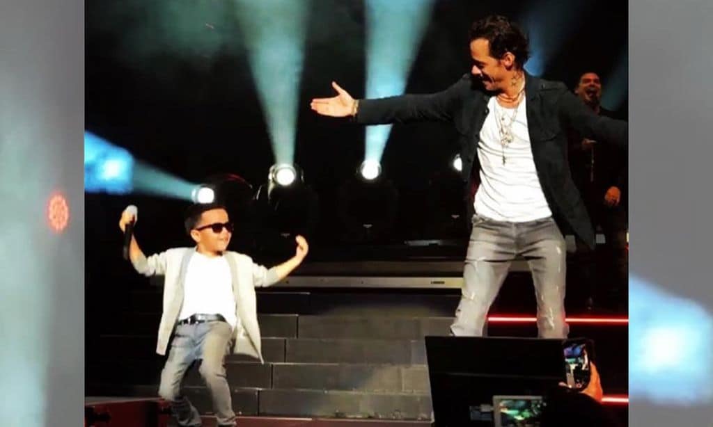 ¡Vaya ritmo! Descubre al 'mini Marc Anthony' que ha dejado con la boca abierta al propio cantante
