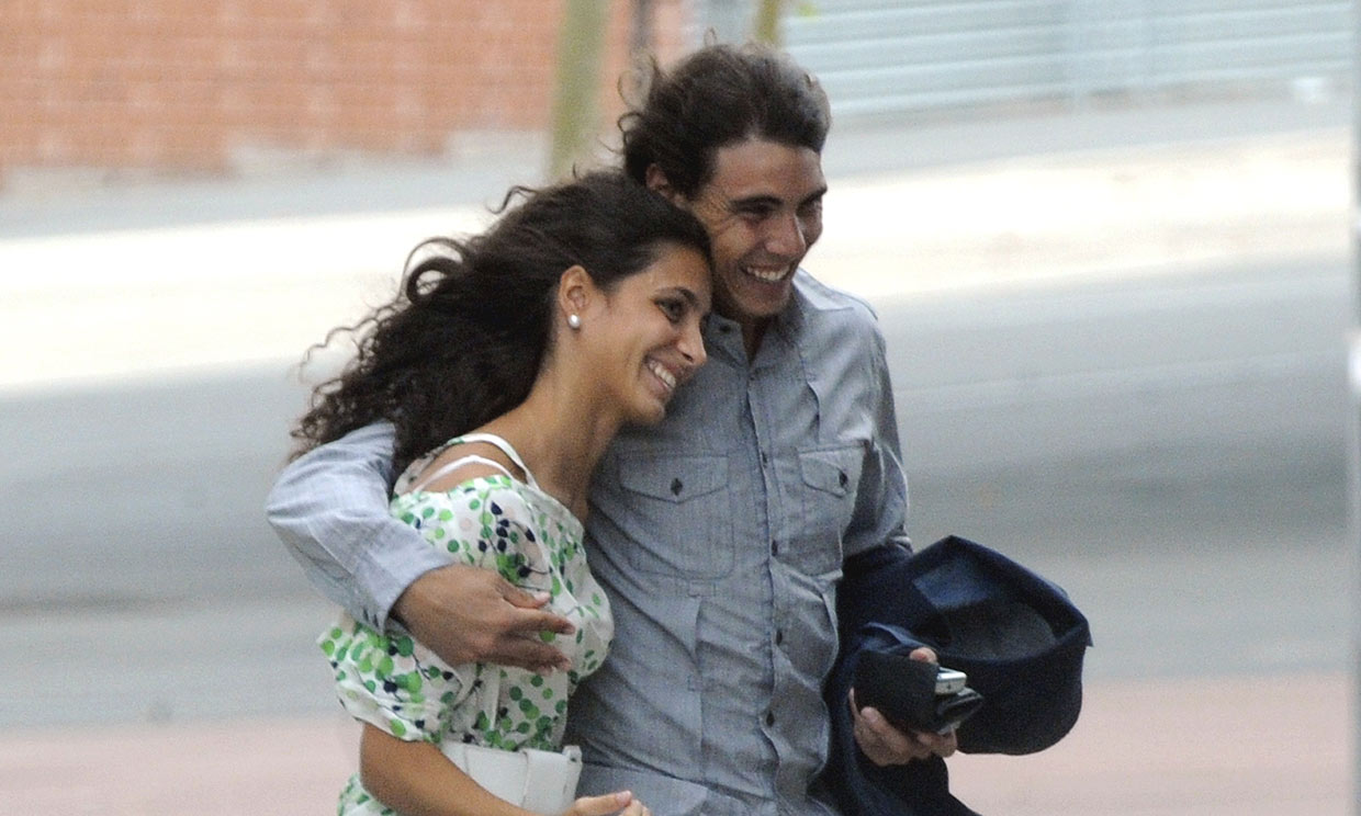 Rafa Nadal y Mery Perelló