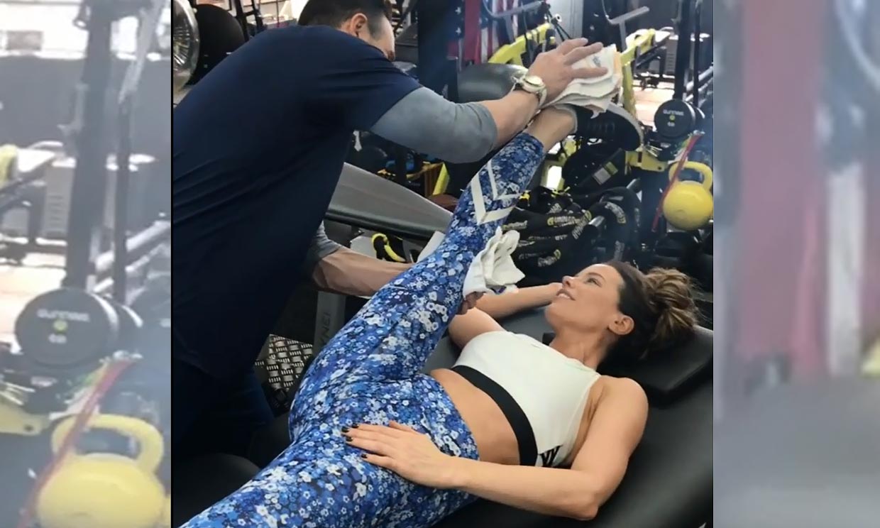 Kate Beckinsale deja a sus seguidores boquiabiertos con su flexibilidad