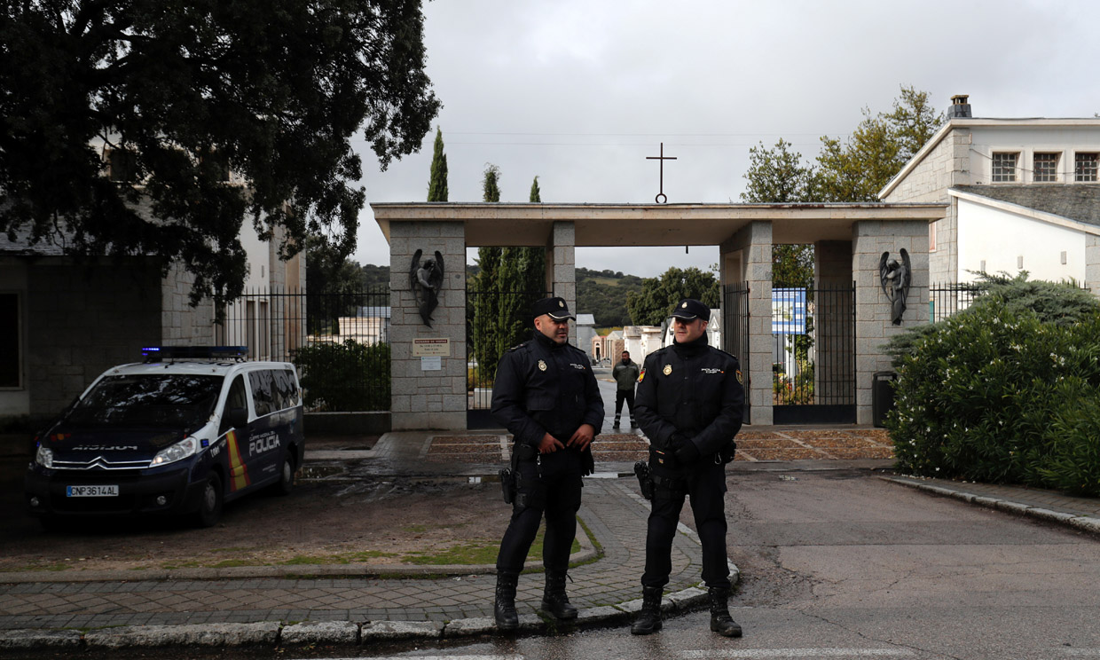 Así es el cementerio de Mingorrubio-El Pardo, donde ha sido reinhumado Franco