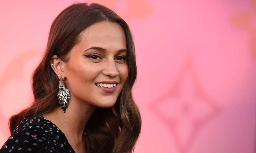 Alicia Vikander durante la presentación de Louis Vuitton