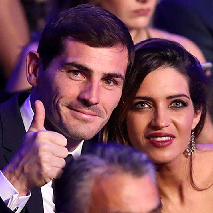 Sara Carbonero anima a Iker Casillas: 'Ya estás llegando a la meta'