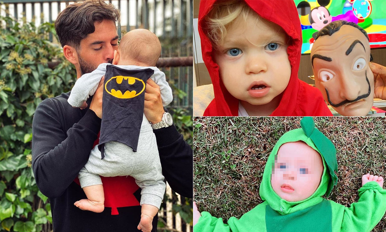 Isco Alarcón, Chiara Ferragni... los niños de las 'celebs' nos conquistan en Halloween