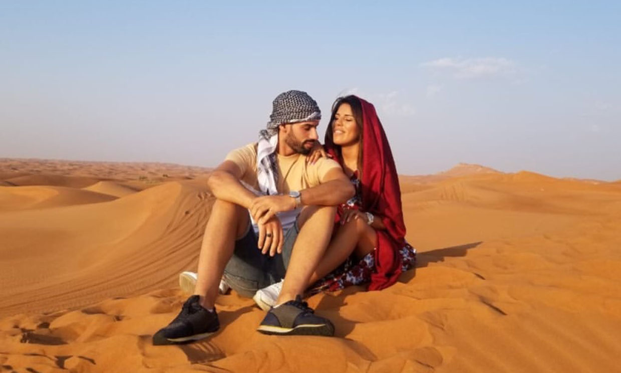 Isa Pantoja se transforma en una princesa árabe para su viaje Dubai con Asraf