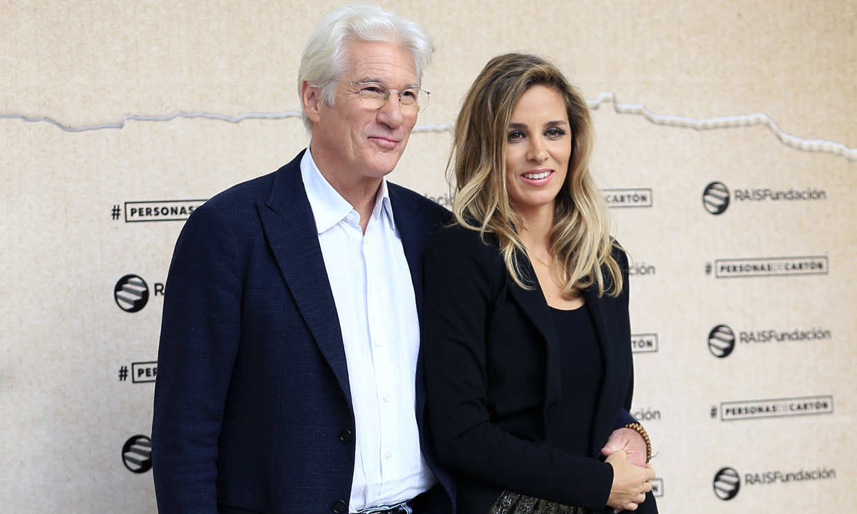 Richard y Alejandra Gere esperan su segundo hijo