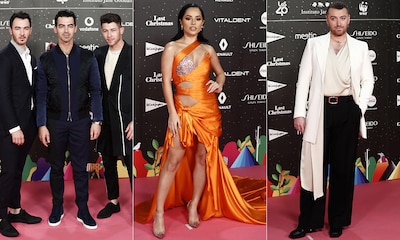 Becky G, Sam Smith, los Jonas Brothers... la alfombra roja más internacional de Los40 Music Awards