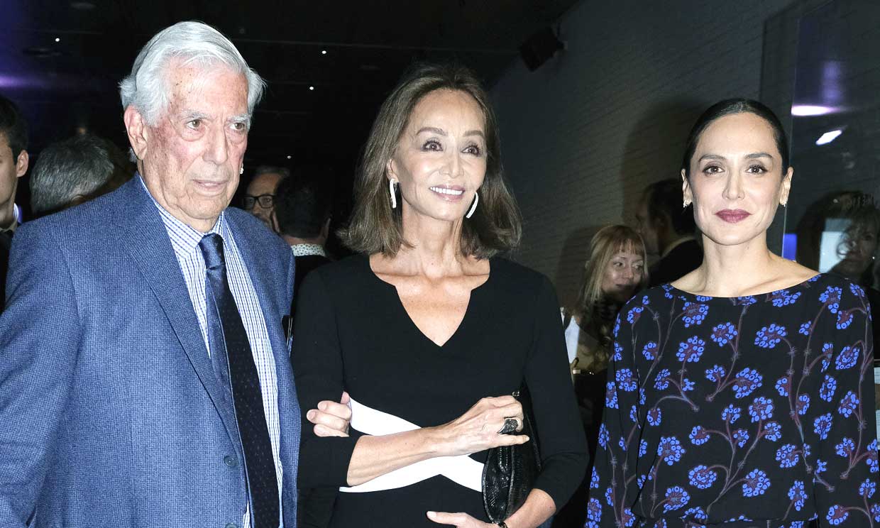 Isabel Preysler, Mario Vargas Llosa y Tamara Falcó