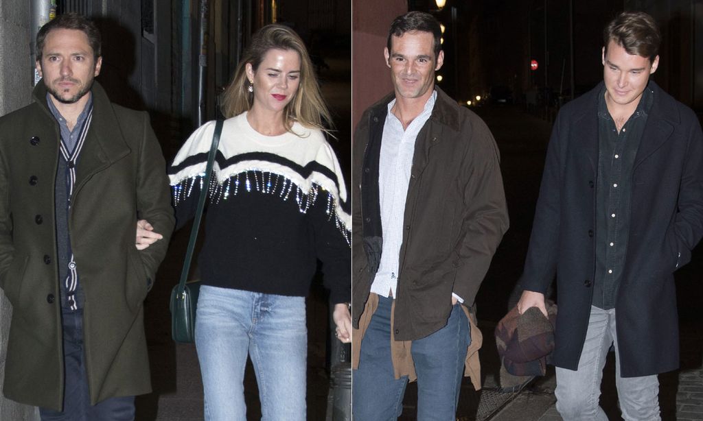 Amelia Bono y Manuel Martos salen a cenar con José Bono y su pareja, Aitor Gómez