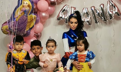 Georgina Rodríguez 'capitanea' el cumpleaños temático de su princesa, Alana Martina