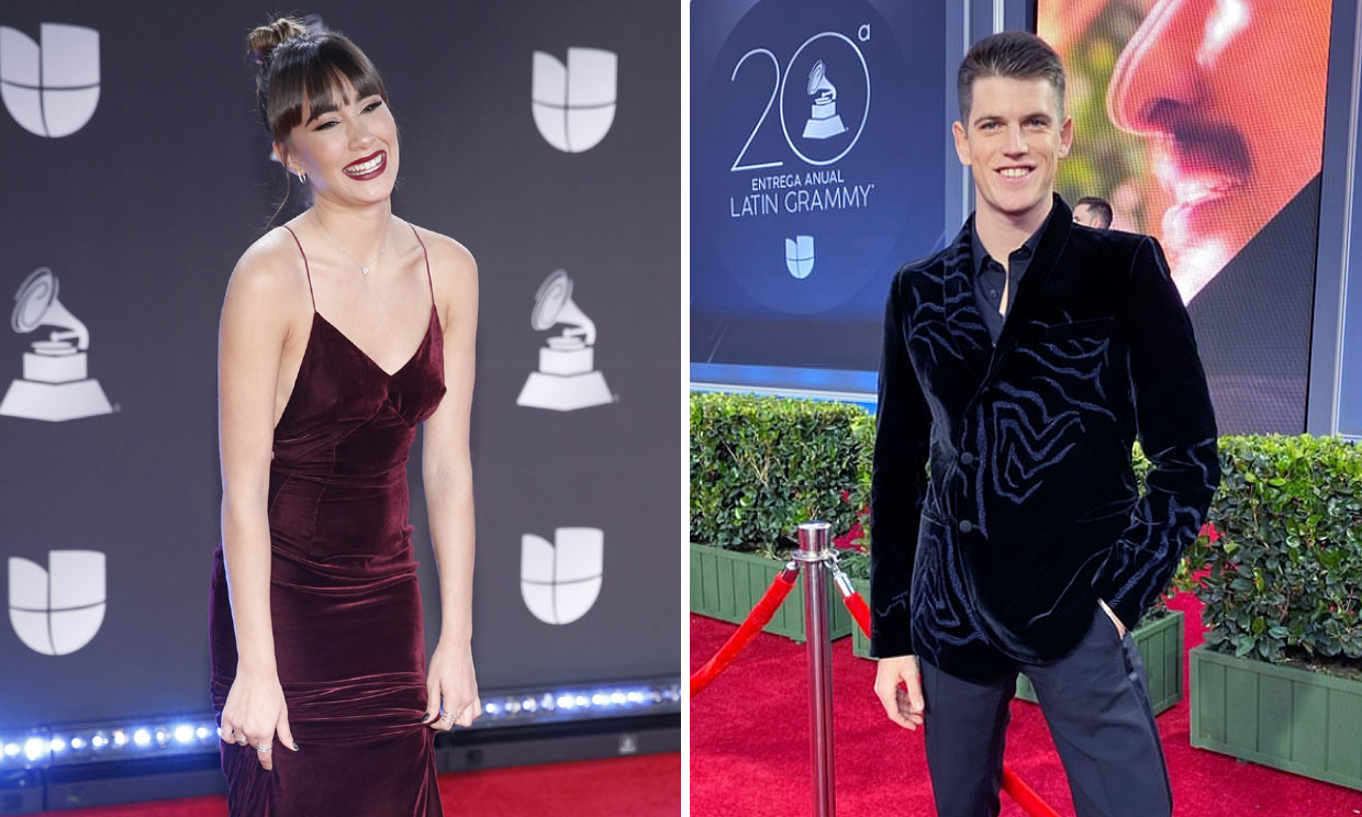 Aitana vive una noche mágica en los Grammy Latinos acompañada de Miguel Bernardeau