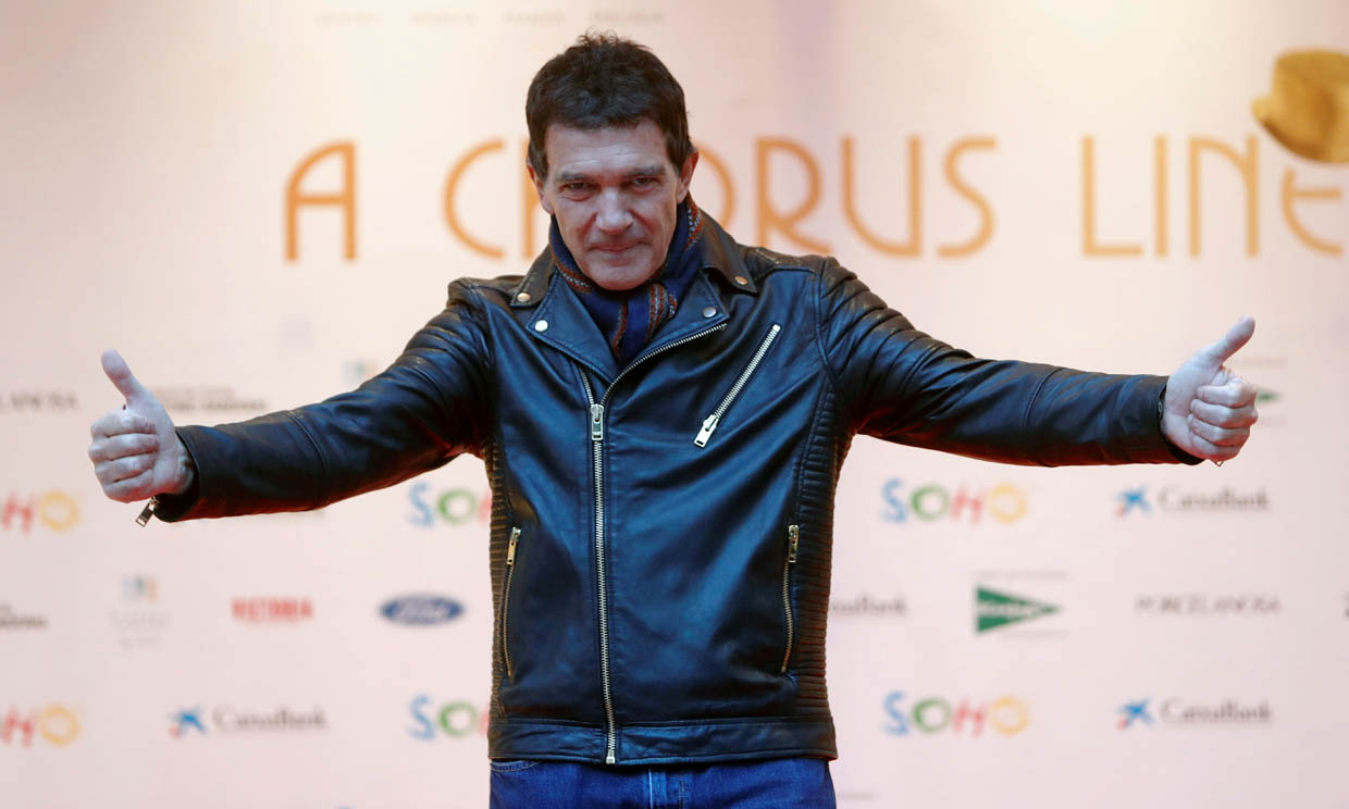 Antonio Banderas estrena en Málaga 'A Chorus Line'