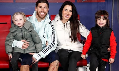 Visita sorpresa y muchos besos: Sergio Ramos celebra en familia su nuevo récord