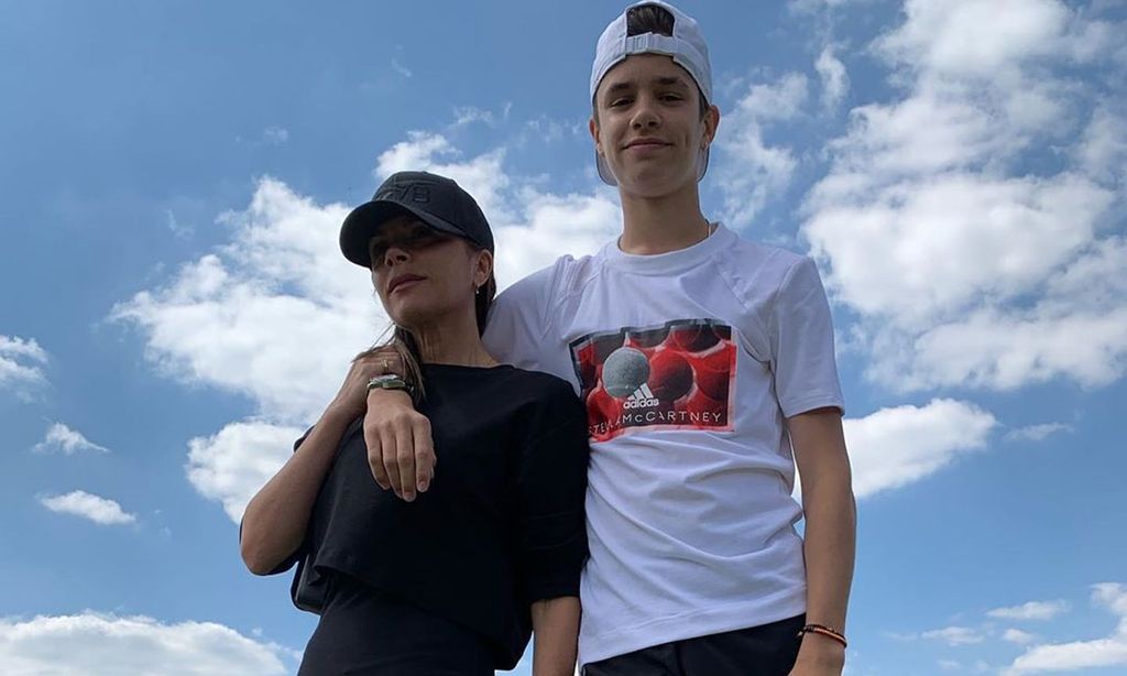 El cameo de Victoria Beckham en las redes de su hijo Romeo