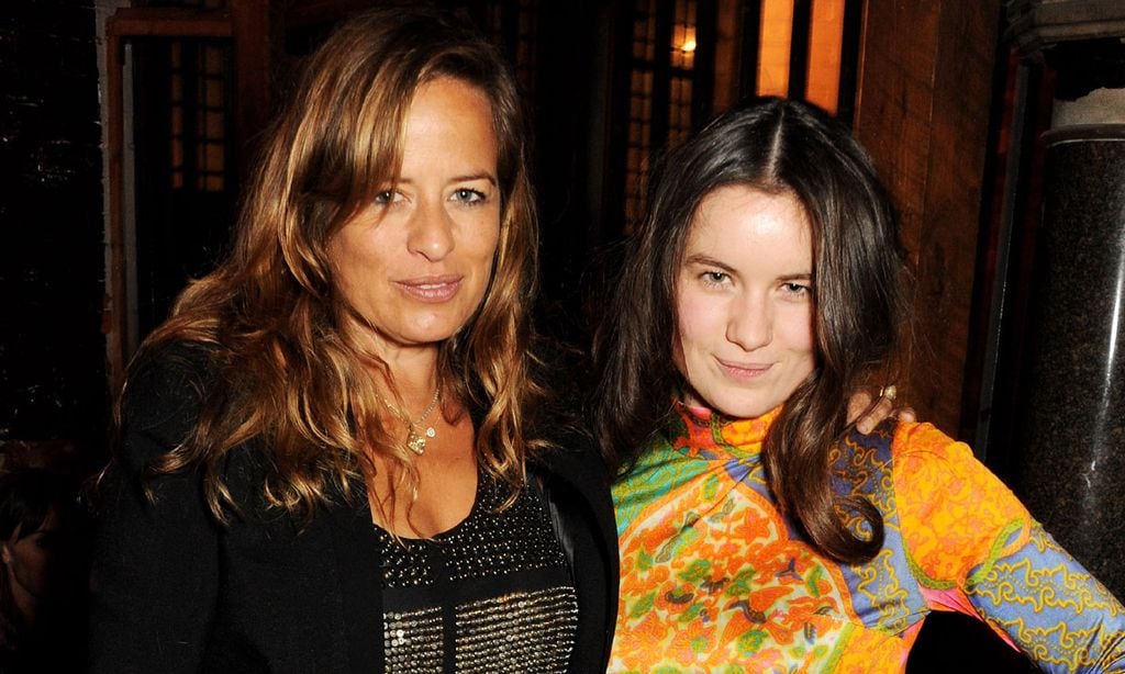 Jade Jagger con su hija Amba