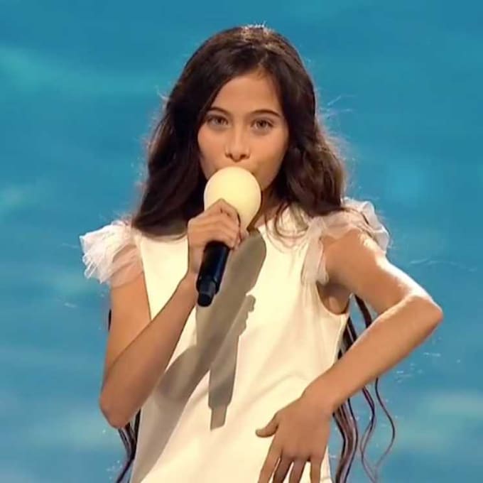Melani García defiende 'Marte' en 'Eurovisión Junior' entre aclamaciones