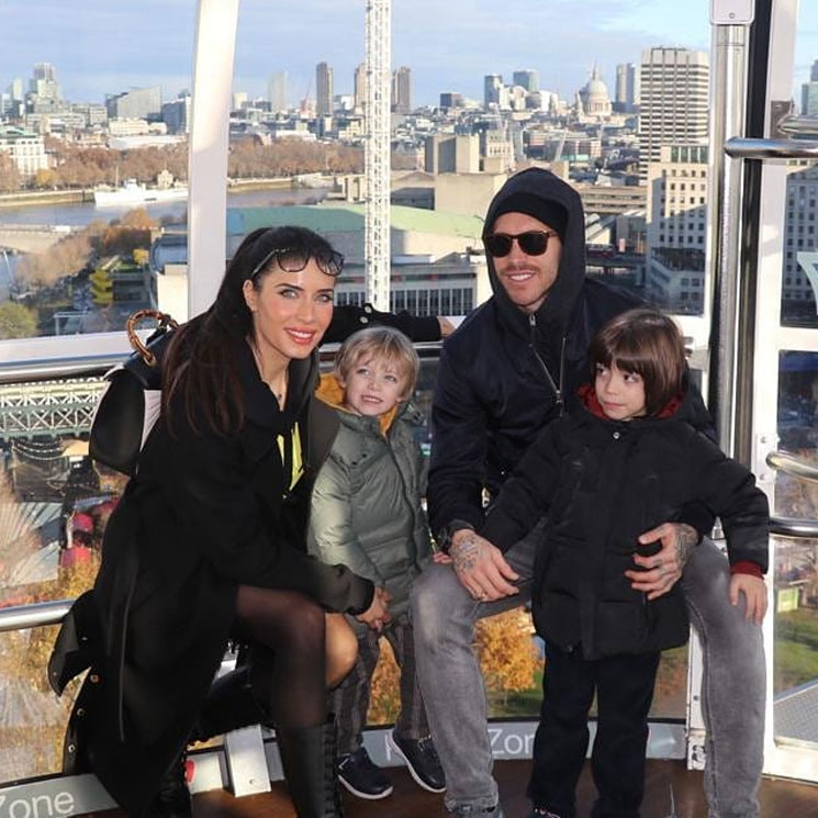 Desde el London Eye con mucho amor: la escapada de Sergio Ramos y Pilar Rubio en familia