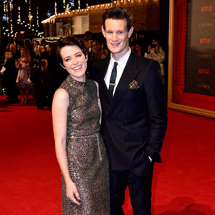 La estrecha amistad de Claire Foy con su compañero en 'The Crown' Matt Smith