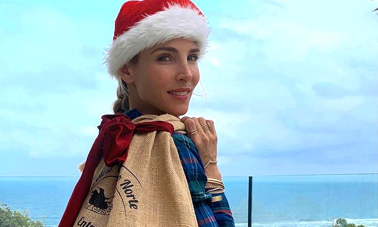 Elsa Pataky carga pilas en Nueva Zelanda para su nueva misión: ayudante de Papá Noel