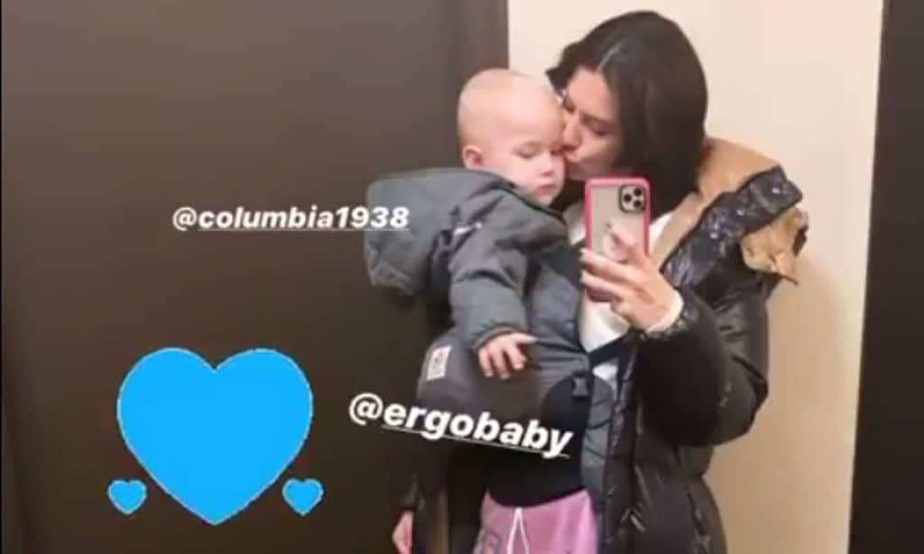 Todos hemos sido el bebé de Hilaria Baldwin la primera vez que vimos nevar