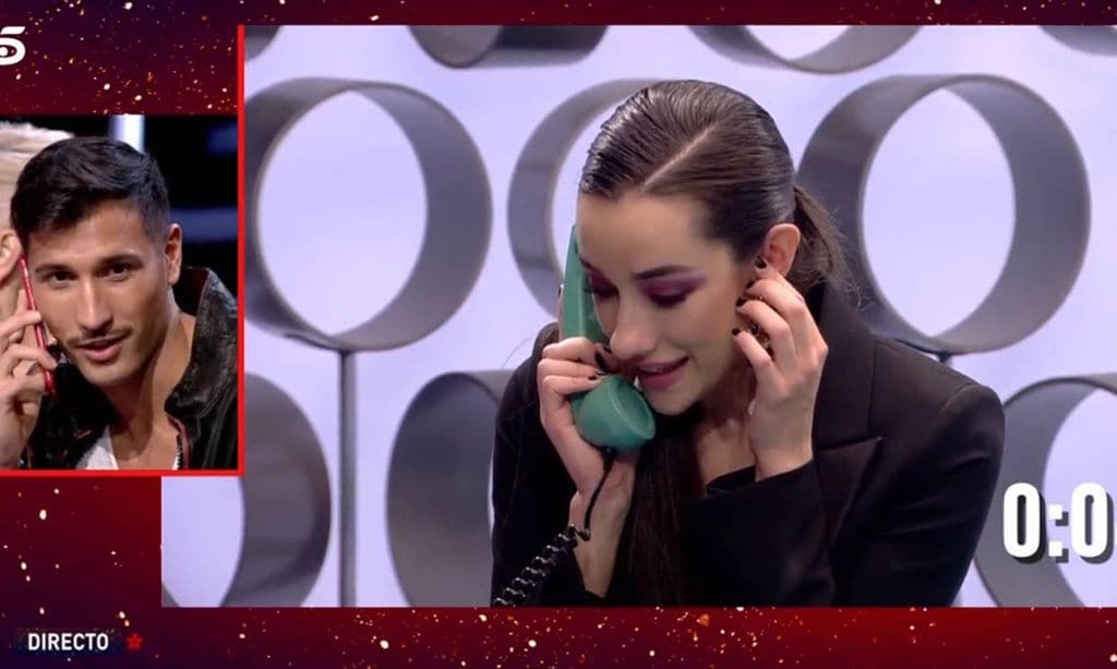 Adara y Gianmarco: Así ha sido su primera conversación telefónica como pareja oficial de 'GH VIP 7'