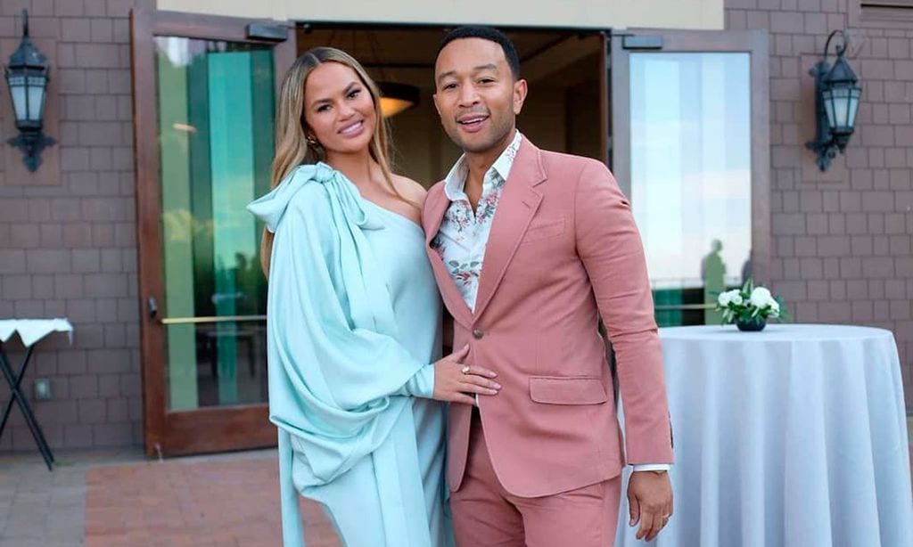 Chrissy Teigen y John Legend una de las parejas de éxito del momento