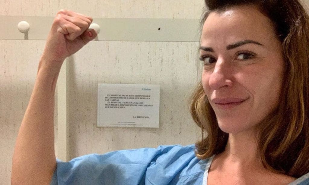 De esta forma tan original ha celebrado Inés Sáinz el fin de su tratamiento contra el cáncer