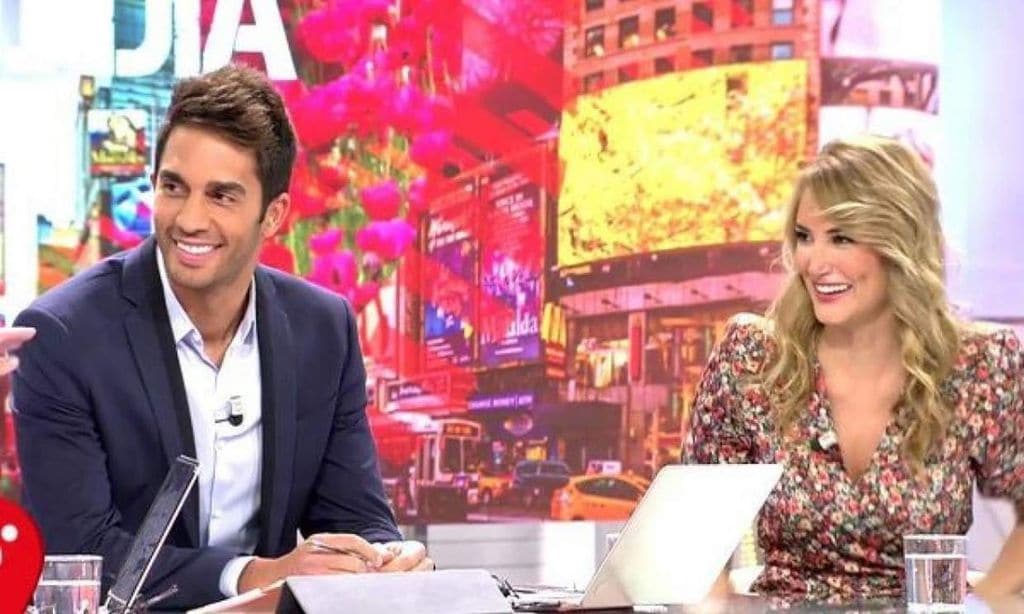 ¡Fuera de cámara! Hubo reencuentro entre Alba Carrillo y Santi Burgoa