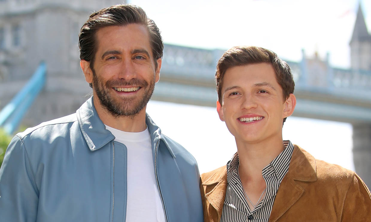 La extraña pareja: Tom Holland y Jake Gyllenhaal comparten entre bromas y piropos su momento más 'tierno'
