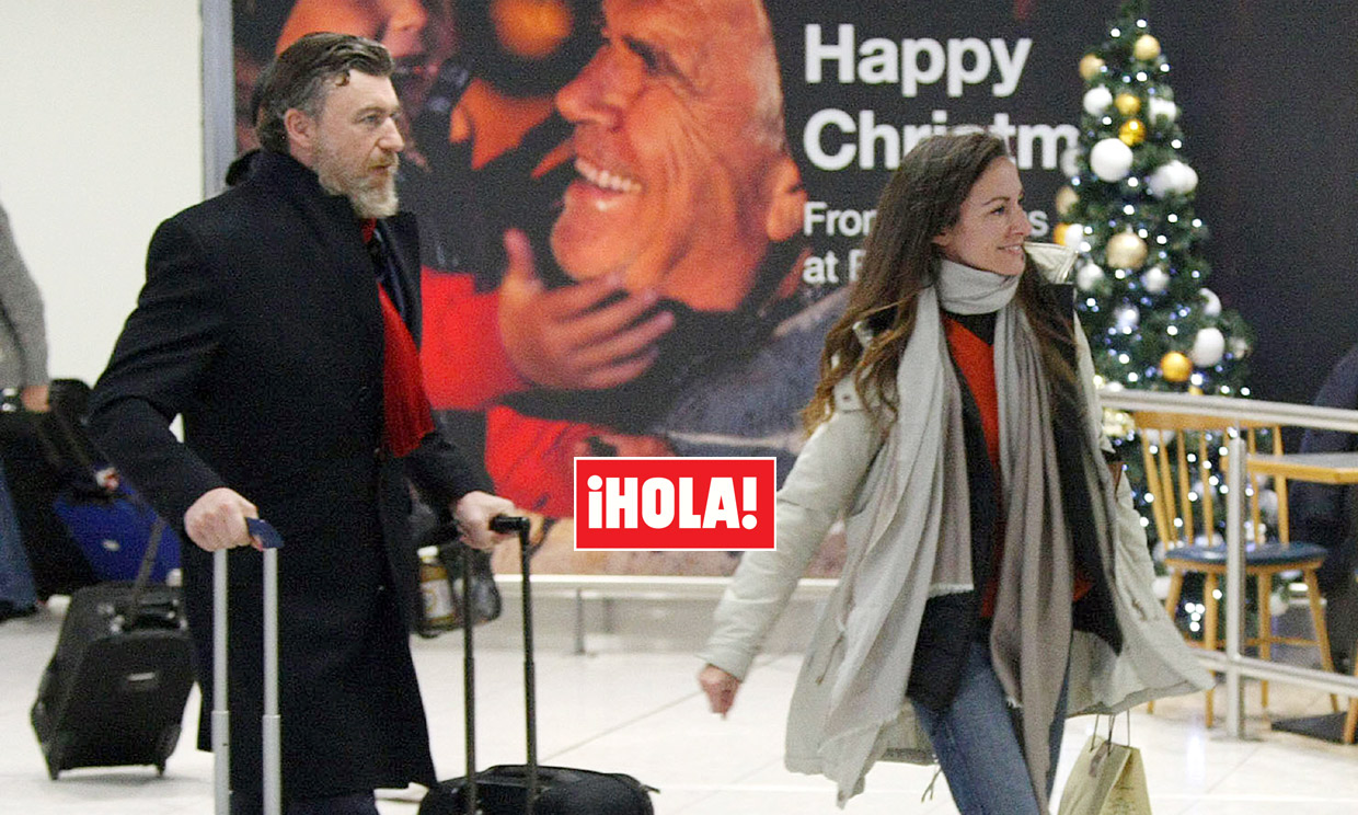 EXCLUSIVA: Telma Ortiz y Robert Gavin Bonnar celebran su primera Navidad juntos en Irlanda