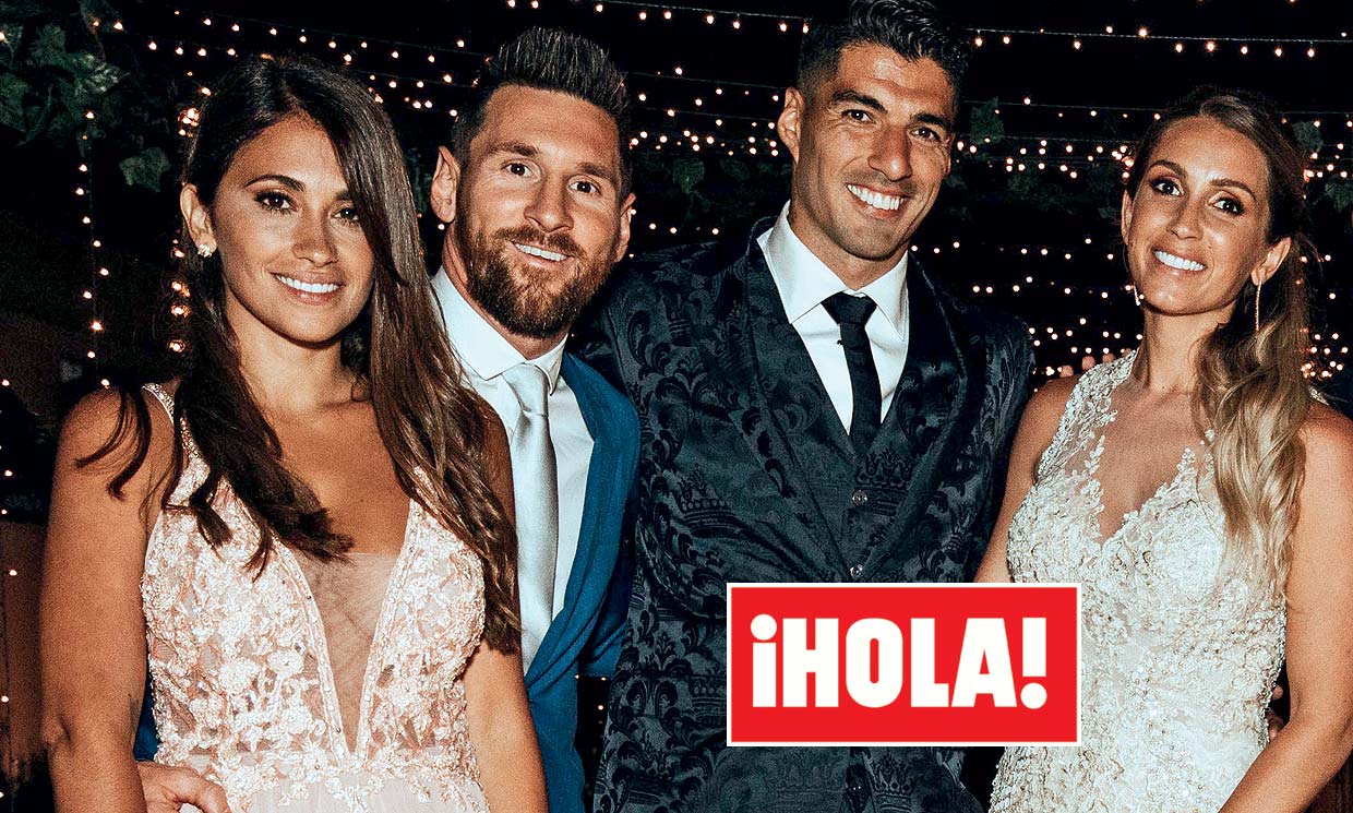 Exclusiva en ¡HOLA!: la boda de las estrellas, Luis Suárez y Sofía Balbi celebran diez años de amor