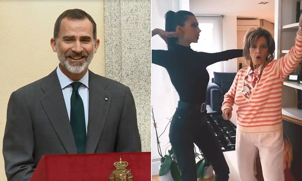 Del lapsus del Rey al baile de María Teresa Campos: los 10 momentos más divertidos del 2019