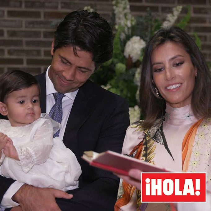 De la emoción a las risas: la ceremonia del bautizo de Miguel, hijo de Ana Boyer y Fernando Verdasco