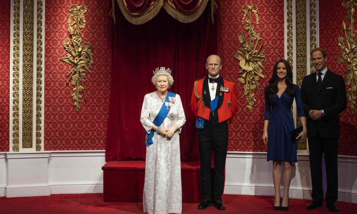 La Reina Isabel II y el duque de Edimburgo