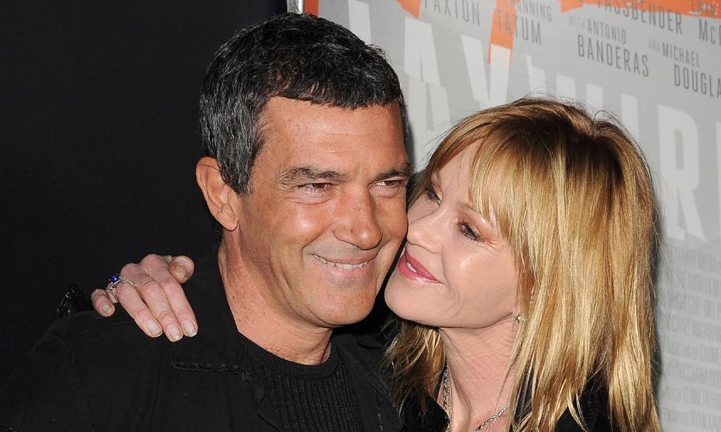 La cariñosa felicitación de Melanie Griffith a Antonio Banderas por su nominación al Oscar