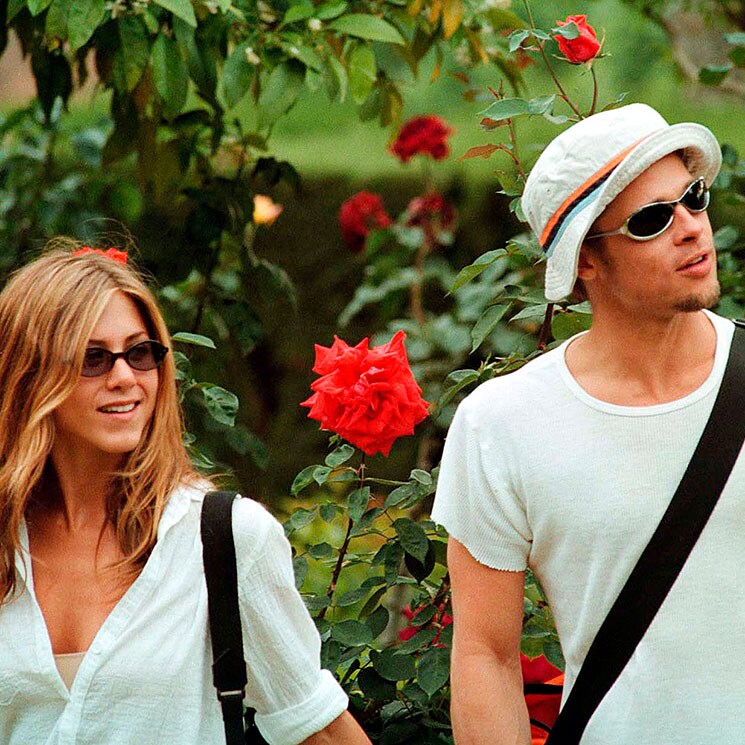 Recordamos las mejores imágenes de la historia de amor de Brad Pitt y Jennifer Aniston tras su reencuentro