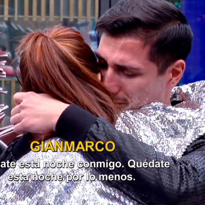 Gianmarco y la petición desesperada a Adara entre lágrimas: 'No puedo quedarme, no me hagas esto'