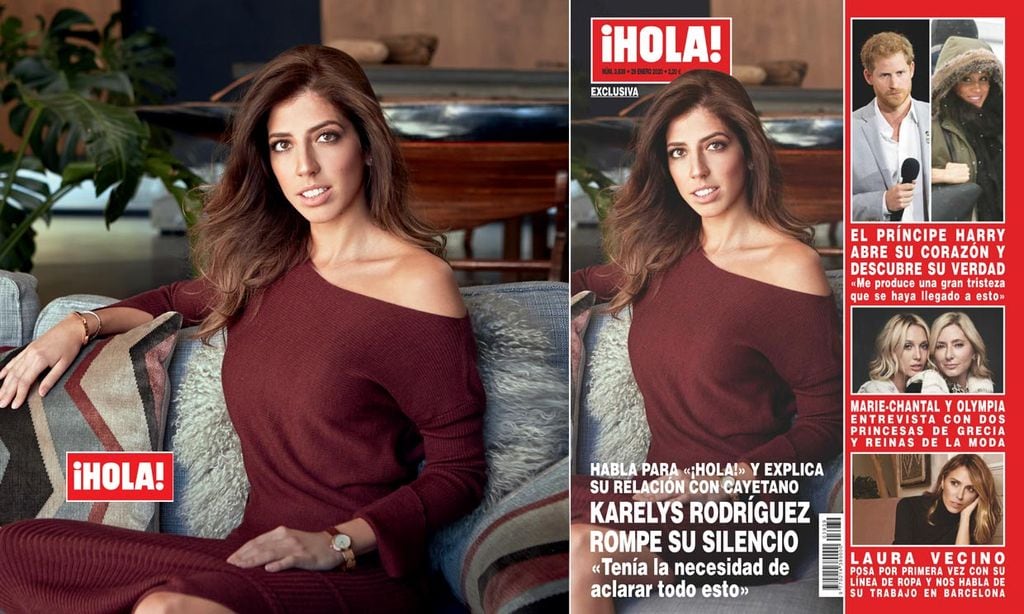 Exclusiva en ¡HOLA!, Karelys Rodríguez rompe su silencio: 'Tenía la necesidad de aclarar todo esto'