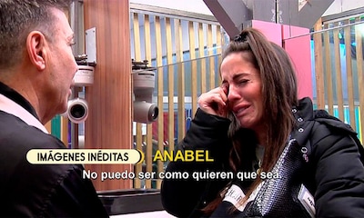 Anabel Pantoja se derrumba tras la visita de Kiko Hernández a la casa de Gran Hermano